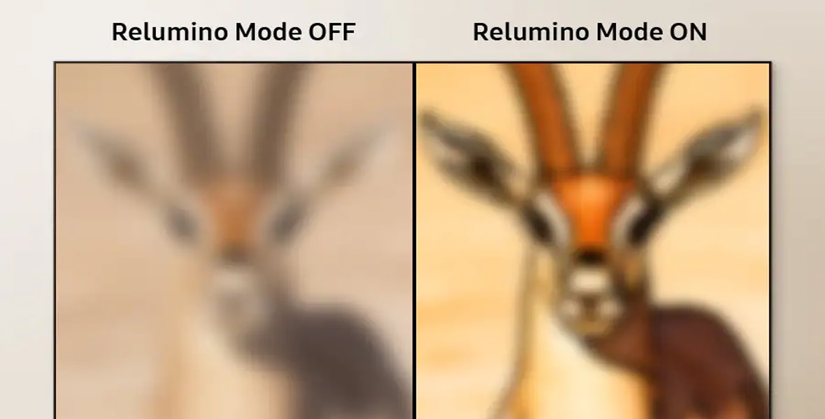 Relumino mode و تقویت کنتراست تصاویر